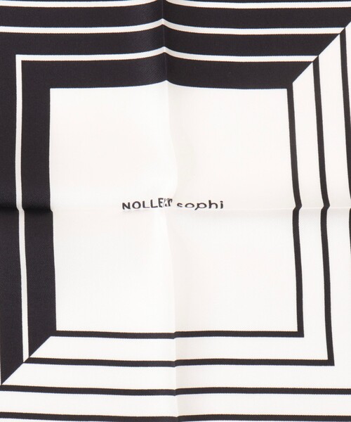 NOLLEY’S（ノーリーズ）の「シルクプリントスカーフ88（バンダナ/スカーフ・レディース・ブルー系その他/ブラウン系その他・FREE）」の13枚目の写真