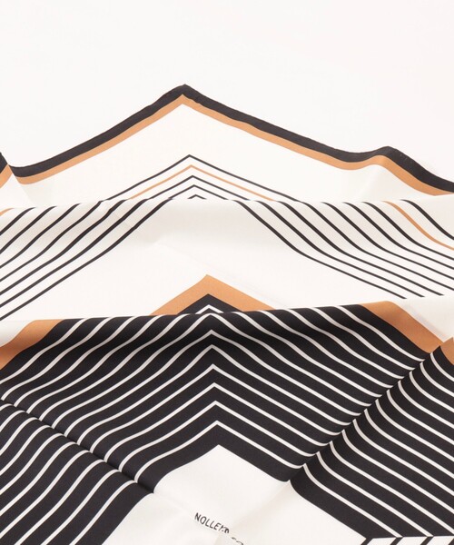 NOLLEY’S（ノーリーズ）の「シルクプリントスカーフ88（バンダナ/スカーフ・レディース・ブルー系その他/ブラウン系その他・FREE）」の15枚目の写真