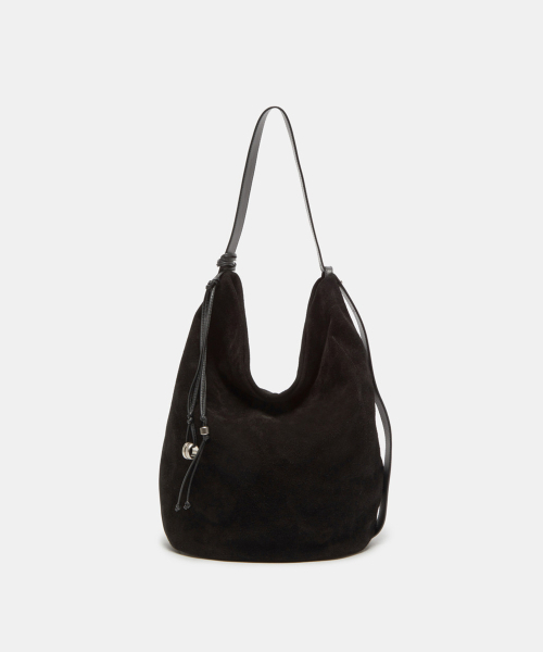 Haru Shoulder 24 Suede_RIBSX25644BKX