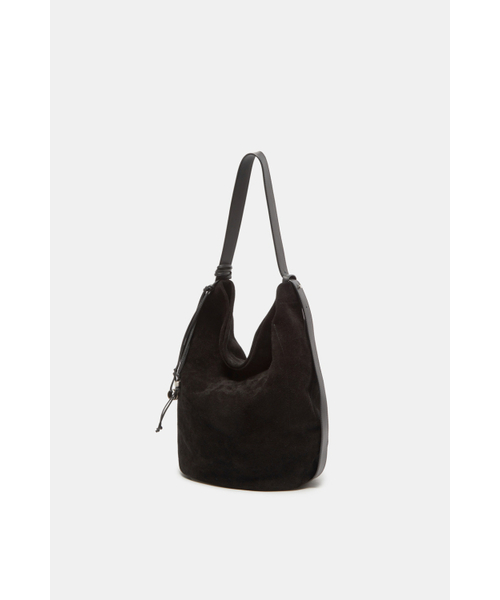 COURONNEの「Haru Shoulder 24 Suede_RIBSX25644BKX（ショルダーバッグ・レディース・ブラック・FREE）」の3枚目の写真
