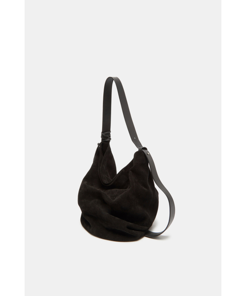 COURONNEの「Haru Shoulder 24 Suede_RIBSX25644BKX（ショルダーバッグ・レディース・ブラック・FREE）」の6枚目の写真