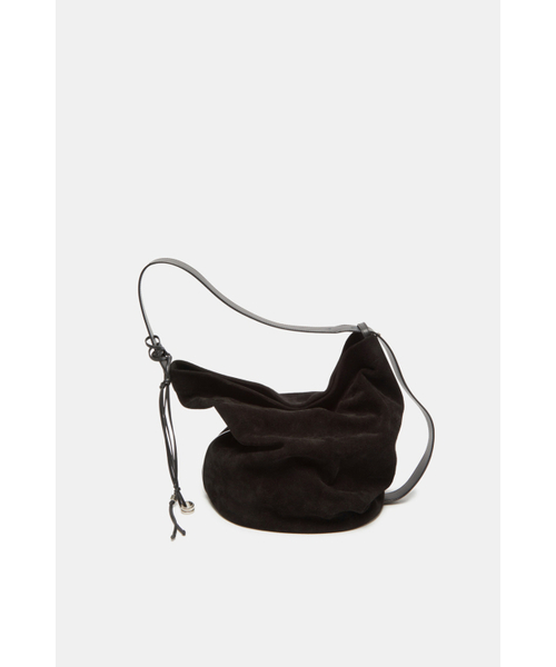 COURONNEの「Haru Shoulder 24 Suede_RIBSX25644BKX（ショルダーバッグ・レディース・ブラック・FREE）」の7枚目の写真