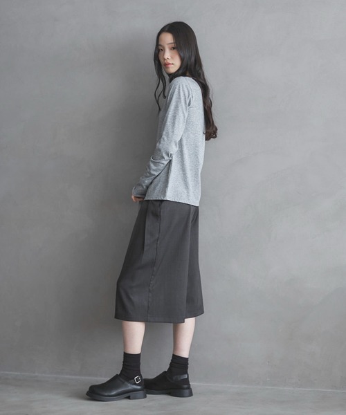 feepur(フェピュール)の「【セットアップ可】バミューダパンツ(その他パンツ・レディース・グレー系その他/ブラック/ブラウン/チャコールグレー・MEDIUM/SMALL)」の21枚目の写真