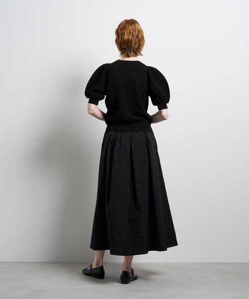 LANVIN en Bleu(ランバンオンブルー)の「アイレットパフスリーブニット(ニット/セーター・レディース・ラベンダー/ブラック/オフホワイト・38)」の14枚目の写真