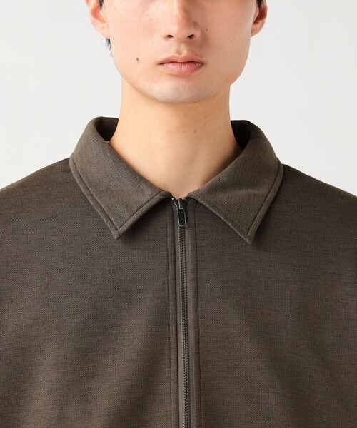 BEAMS HEART（ビームスハート）の「ベーシック 鹿の子 ブルゾン（吸水速乾）（ブルゾン・メンズ・オリーブ/ベージュ・SMALL/MEDIUM/LARGE）」の17枚目の写真