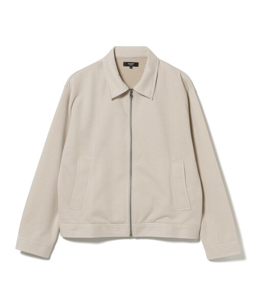 BEAMS HEART（ビームスハート）の「ベーシック 鹿の子 ブルゾン（吸水速乾）（ブルゾン・メンズ・オリーブ/ベージュ・SMALL/MEDIUM/LARGE）」の20枚目の写真