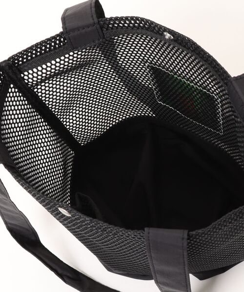 FRUIT OF THE LOOM(フルーツオブザルーム)の「【FRUIT OF THE LOOM】EX MESH TOTE BAG M /フルーツオブザルーム メッシュトートバッグ Mサイズ(トートバッグ・メンズ・ブラック/ベージュ/ネイビー/ミント/イエロー・FREE)」の8枚目の写真