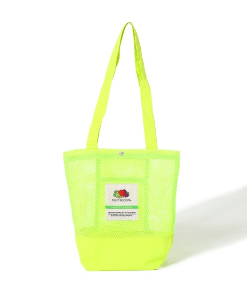 バッグ sturla mesh tote bag FRUIT OF THE LOOM】EX MESH TOTE BAG M /フルーツオブザルーム