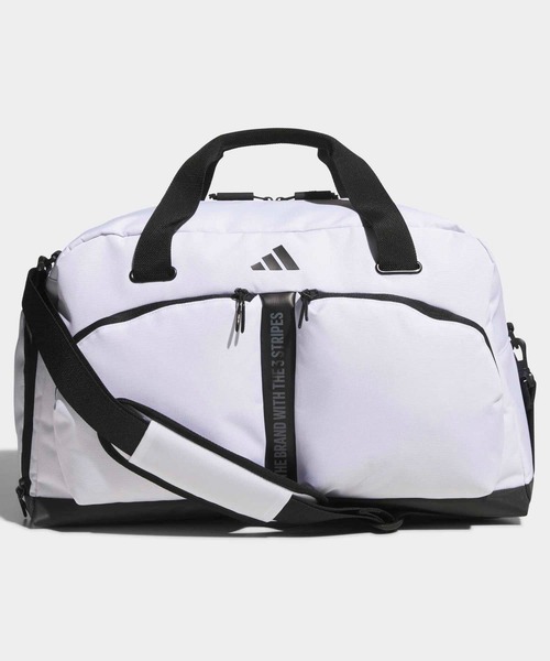 【美品】adidas ダッフルバッグ 48リットル〈ホワイト〉 adidas（アディダス） ダッフルバッグ 48リットル ボストンバッグ