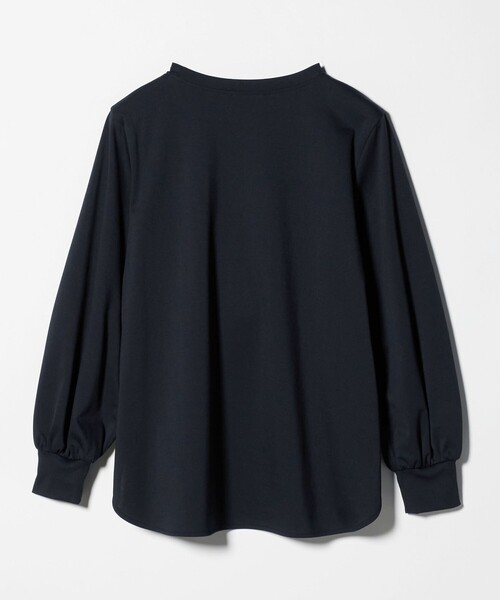 UNITED ARROWS(ユナイテッドアローズ)の「ポンチ ロングスリーブ カットソー(Tシャツ/カットソー・レディース・ネイビー/ホワイト/ブラック・FREE)」の19枚目の写真
