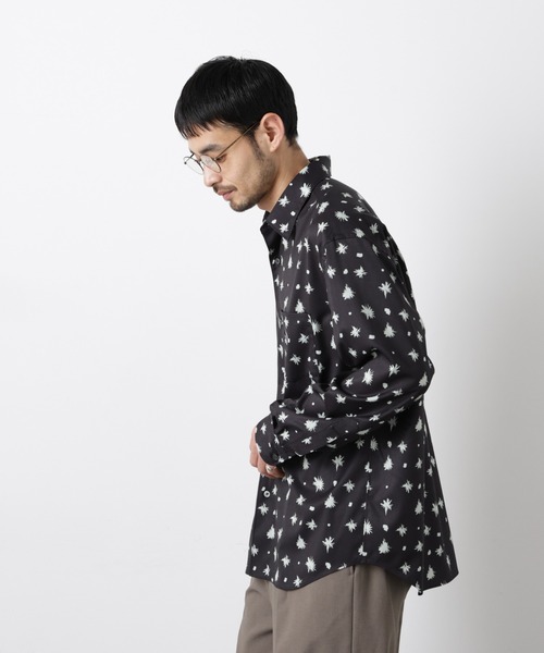 NANO universe(ナノユニバース)の「「EDITRIAL PRINT」アートフラワーシャツ(シャツ/ブラウス・メンズ・その他3/その他2・M/L)」の11枚目の写真