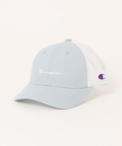 Champion（チャンピオン）の「Champion/チャンピオン　ツイルメッシュキャップ（キャップ・キッズ・ブルー系その他/パープル/ベージュ/サックスブルー・53-55cm）」の3枚目の写真