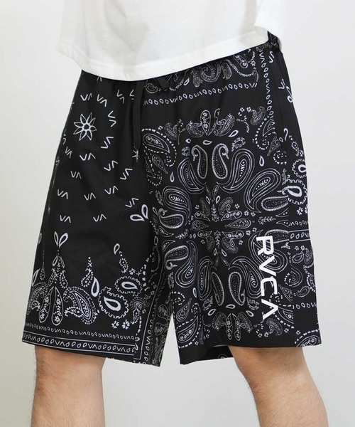 RVCA（ルーカ）の「RVCA/ルーカ メンズ ハーフパンツ MULTI WS BG041603（その他パンツ・メンズ・ブラック×ホワイト/ブラック・M/S/L）」の2枚目の写真
