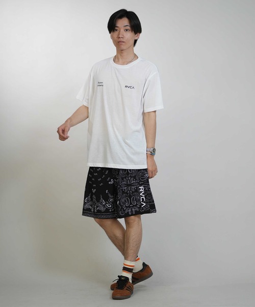 RVCA（ルーカ）の「RVCA/ルーカ メンズ ハーフパンツ MULTI WS BG041603（その他パンツ・メンズ・ブラック×ホワイト/ブラック・M/S/L）」の6枚目の写真