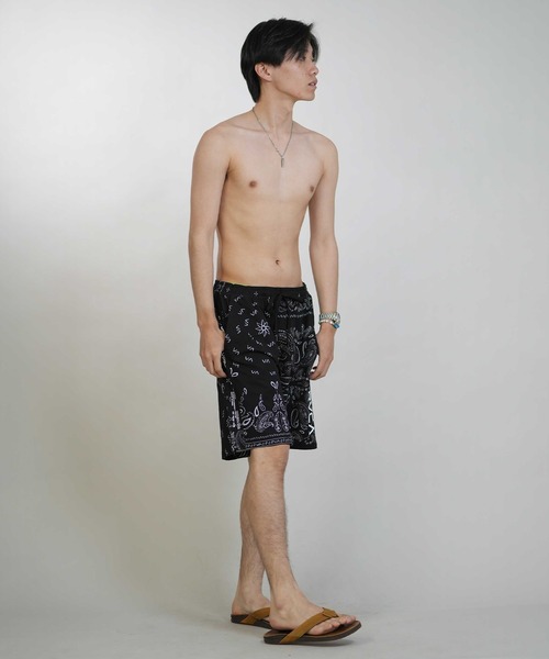 RVCA（ルーカ）の「RVCA/ルーカ メンズ ハーフパンツ MULTI WS BG041603（その他パンツ・メンズ・ブラック×ホワイト/ブラック・M/S/L）」の9枚目の写真