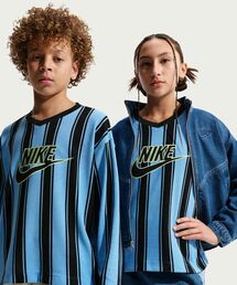 ナイキ スポーツウェア コレクション ジュニア ロングスリーブ メッシュ ジャージー / Nike Sportswear Collection Big Kids' Long-Sleeve Mesh Jersey IF2304-412 University Blue