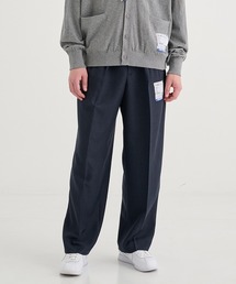 【MIHARAYASUHIRO/ミハラヤスヒロ】WOOLY SHARKSKIN EASY TROUSERS