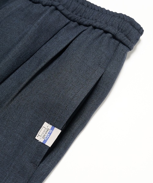 MIHARAYASUHIRO（ミハラヤスヒロ）の「【MIHARAYASUHIRO/ミハラヤスヒロ】WOOLY SHARKSKIN EASY TROUSERS（スラックス・メンズ・ダークグレー/ネイビー・44/46）」の12枚目の写真