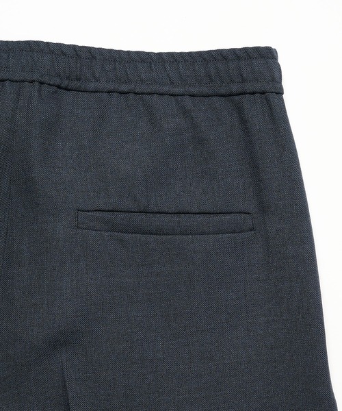 MIHARAYASUHIRO（ミハラヤスヒロ）の「【MIHARAYASUHIRO/ミハラヤスヒロ】WOOLY SHARKSKIN EASY TROUSERS（スラックス・メンズ・ダークグレー/ネイビー・44/46）」の14枚目の写真