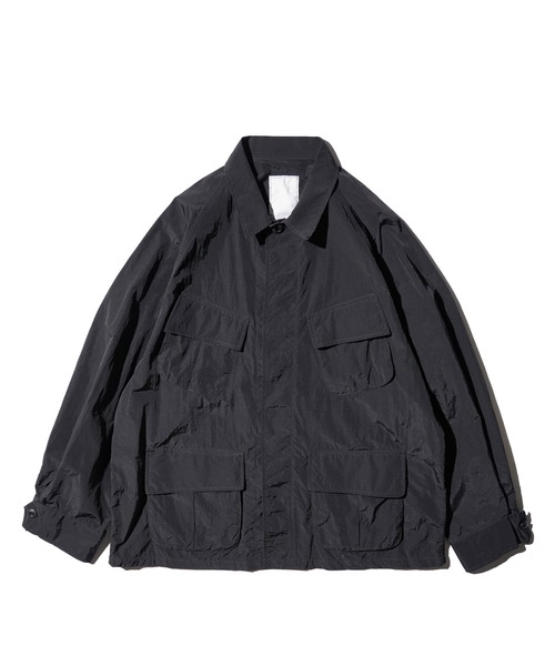 made in standard （メイドインスタンダード）の「MADE IN STANDARD / メイドインスタンダード NYLON JUNGLE FATIGUE JACKET ナイロン ジャングルファティーグジャケット（ミリタリージャケット・メンズ・ブラック/オリーブ/ブラウン系・MEDIUM/LARGE）」の12枚目の写真