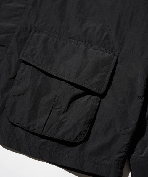 made in standard （メイドインスタンダード）の「MADE IN STANDARD / メイドインスタンダード NYLON JUNGLE FATIGUE JACKET ナイロン ジャングルファティーグジャケット（ミリタリージャケット・メンズ・ブラック/オリーブ/ブラウン系・MEDIUM/LARGE）」の16枚目の写真