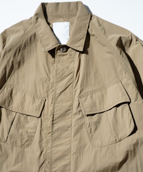 made in standard （メイドインスタンダード）の「MADE IN STANDARD / メイドインスタンダード NYLON JUNGLE FATIGUE JACKET ナイロン ジャングルファティーグジャケット（ミリタリージャケット・メンズ・ブラック/オリーブ/ブラウン系・MEDIUM/LARGE）」の22枚目の写真