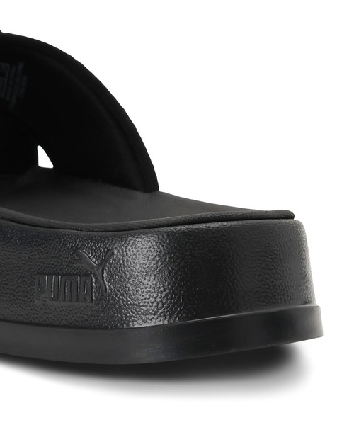 PUMA(プーマ)の「PUMA プーマ リードキャット プラットフォーム UM 407408(サンダル・レディース・ブラック/ブラック×ホワイト・25.0cm/24.0cm/23.0cm)」の3枚目の写真