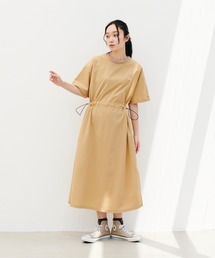KELTY | KELTY/ケルティ ラッシュ ギャザーデザイン ロゴ刺繍 コンフォート ワンピース 2026年 夏 夏服(ワンピース)