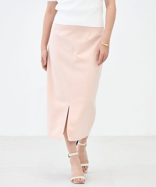 NOLLEY’S Sophi(ノーリーズソフィ)の「《セットアップ対応》ウォッシャブルライトダンボール2WAYタイトスカート(スカート・レディース・ブラック/ベビーピンク/ホワイト/ベージュ/カーキ・38/36/34)」の10枚目の写真