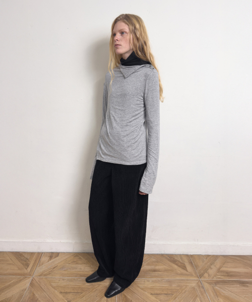 DIAGONAL(ダイアゴナル)の「ADJUSTABLE CORD TROUSERS (black)(その他パンツ・レディース・その他・SMALL/MEDIUM)」の5枚目の写真