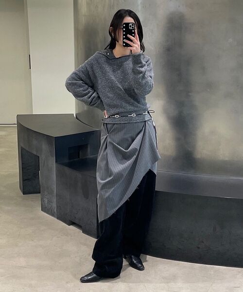 DIAGONAL(ダイアゴナル)の「ADJUSTABLE CORD TROUSERS (black)(その他パンツ・レディース・その他・SMALL/MEDIUM)」の10枚目の写真