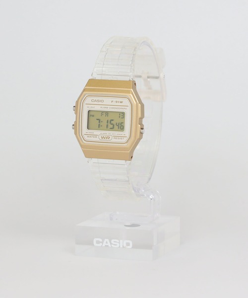 CASIO(カシオ)の「CASIO Collection / F-91WS-7A2JF(デジタル腕時計・メンズ・ゴールド・FREE)」の3枚目の写真