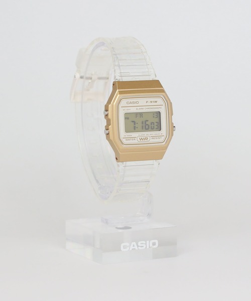CASIO(カシオ)の「CASIO Collection / F-91WS-7A2JF(デジタル腕時計・メンズ・ゴールド・FREE)」の4枚目の写真