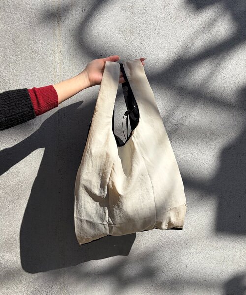 BIRTHDAY BAR（バースデイバー）の「BBロゴ刺繍エコバッグショルダー付き（エコバッグ/サブバッグ・レディース・バイオレット/サックスブルー/ブラック/ネイビー・0）」の8枚目の写真