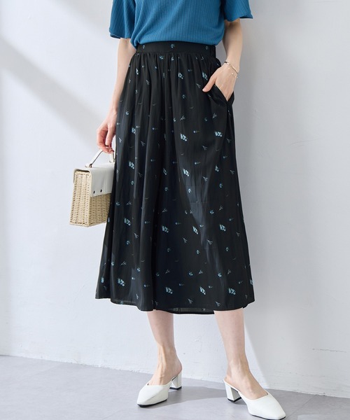 alotta(アロッタ)の「無地&柄アソートさらさらガウチョパンツ ショート(その他パンツ・レディース・ライトベージュ/ドット/スミクロ/ミント/ネイビー系1・M/L/LL)」の19枚目の写真