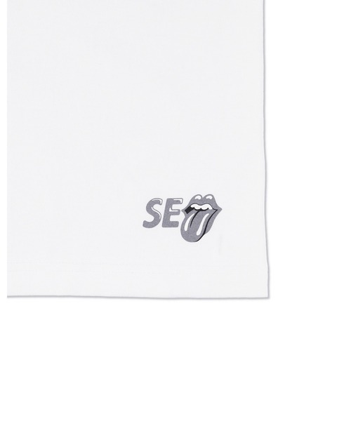 WIND AND SEA（ウィンダンシー）の「THE ROLLING STONES x WDS TATOO YOU TEE（Tシャツ/カットソー・メンズ・ホワイト/ブラック・MEDIUM/X-LARGE/LARGE/SMALL）」の4枚目の写真