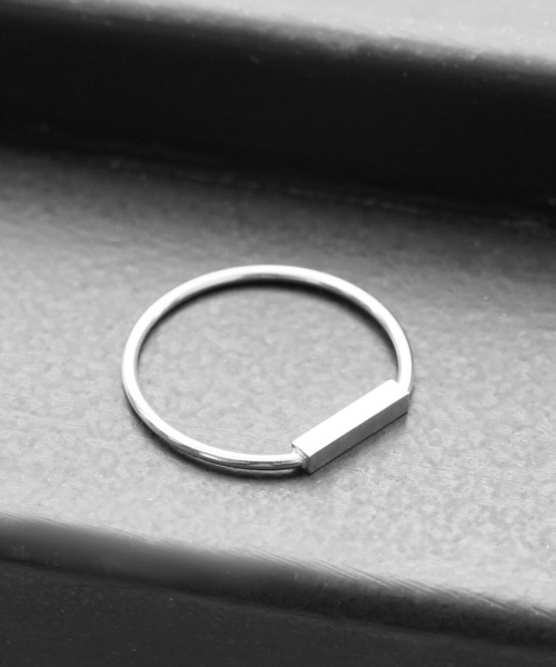 MinoriTY(マイノリティ)の「【MinoriTY select】ステップノットリング 指輪 メンズ ウィメンズ ユニセックス(リング・メンズ・シルバー・L/M/S/XS)」の5枚目の写真