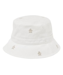 MUNSINGWEAR（マンシングウェア）の「コットンツイルペンギン飛び柄刺しゅうバケットハット（ハット）」