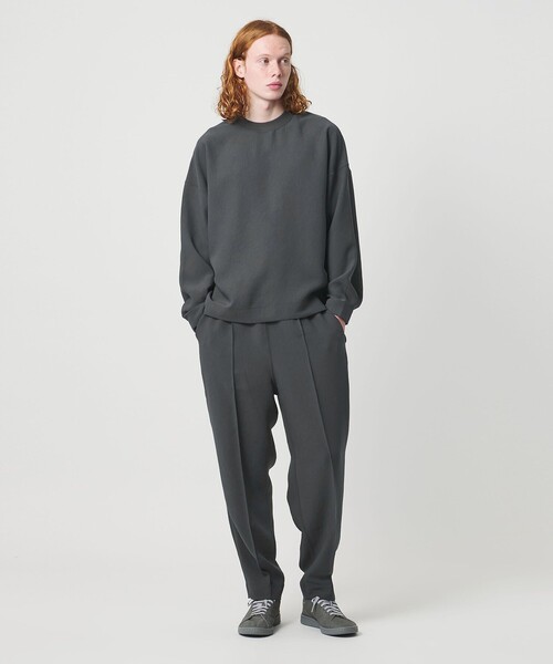 UNITED ARROWS & SONS by DAISUKE OBANA（ユナイテッドアローズアンドサンズバイダイスケオバナ）の「＜D.O UNITED ARROWS BY DAISUKE OBANA＞Ⅰ COL SETIN/LS CREW 26SS/ロングスリーブTシャツ（Tシャツ/カットソー・メンズ・グレー系・S/L/XL/M）」の4枚目の写真
