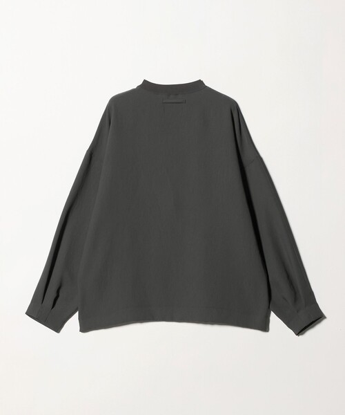 UNITED ARROWS & SONS by DAISUKE OBANA（ユナイテッドアローズアンドサンズバイダイスケオバナ）の「＜D.O UNITED ARROWS BY DAISUKE OBANA＞Ⅰ COL SETIN/LS CREW 26SS/ロングスリーブTシャツ（Tシャツ/カットソー・メンズ・グレー系・S/L/XL/M）」の9枚目の写真