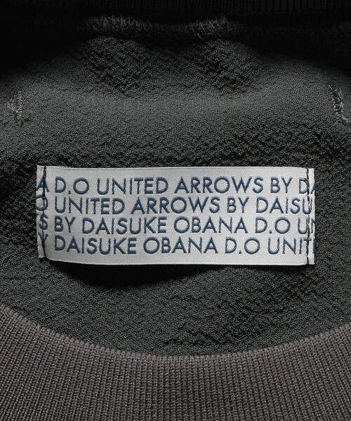 UNITED ARROWS & SONS by DAISUKE OBANA（ユナイテッドアローズアンドサンズバイダイスケオバナ）の「＜D.O UNITED ARROWS BY DAISUKE OBANA＞Ⅰ COL SETIN/LS CREW 26SS/ロングスリーブTシャツ（Tシャツ/カットソー・メンズ・グレー系・S/L/XL/M）」の16枚目の写真