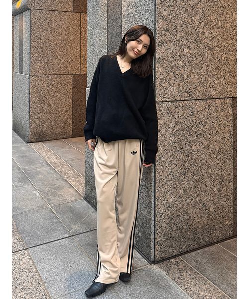 adidas Originals(アディダスオリジナルス)の「【adidas Originals for LITTLE UNION TOKYO】KE6679 FIREBIRD TRACK PANTS ファイヤーバード トラックパンツ(その他パンツ・レディース・ベージュ・XS/S/M/L/XL/XXL)」の7枚目の写真