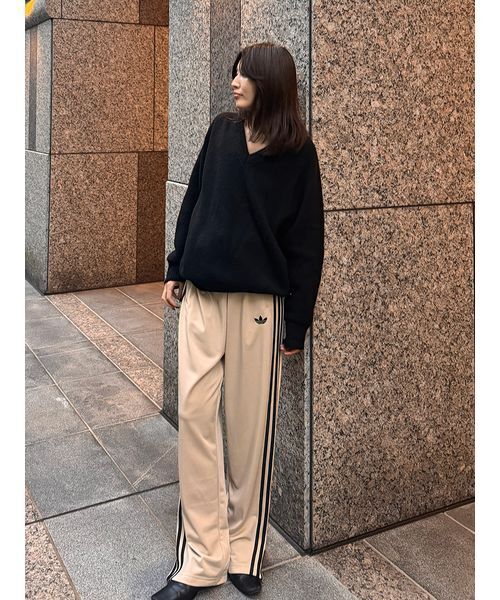 adidas Originals(アディダスオリジナルス)の「【adidas Originals for LITTLE UNION TOKYO】KE6679 FIREBIRD TRACK PANTS ファイヤーバード トラックパンツ(その他パンツ・レディース・ベージュ・XS/S/M/L/XL/XXL)」の8枚目の写真