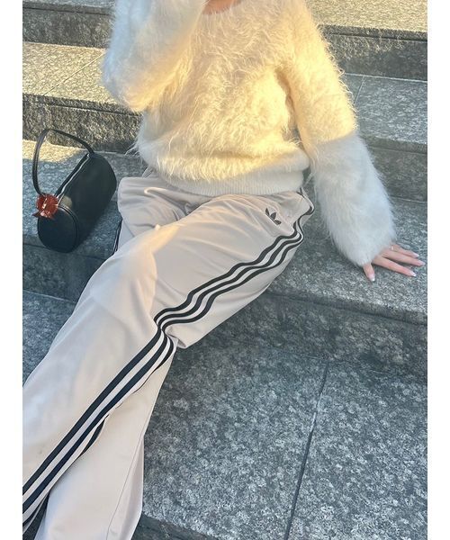 adidas Originals(アディダスオリジナルス)の「【adidas Originals for LITTLE UNION TOKYO】KE6679 FIREBIRD TRACK PANTS ファイヤーバード トラックパンツ(その他パンツ・レディース・ベージュ・XS/S/M/L/XL/XXL)」の17枚目の写真