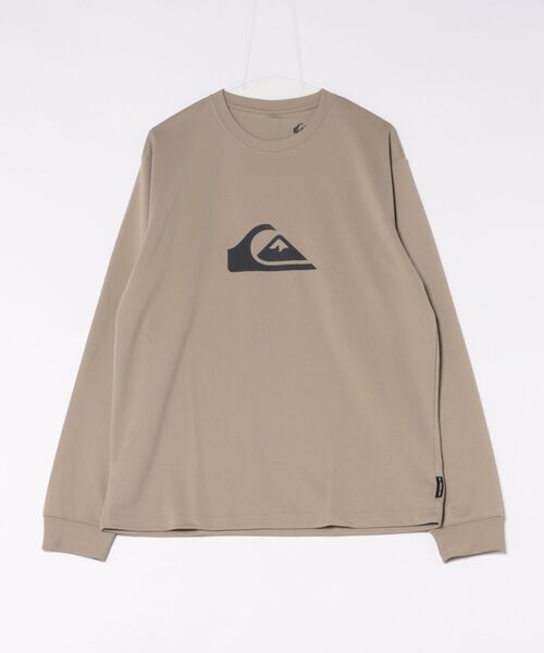 Quiksilver(クイックシルバー)の「QUIKSILVER メンズ/ユニセックス COMP LOGO LS 長袖サーフTシャツ UPF50+ ドライタッチ【2026年春夏モデル】/クイックシルバー水陸両用UVカット長袖速乾(Tシャツ/カットソー・メンズ・ブラック/ホワイト/カーキ・LARGE/SMALL/MEDIUM/X-LARGE)」の3枚目の写真
