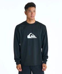 QUIKSILVER メンズ/ユニセックス COMP LOGO LS 長袖サーフTシャツ UPF50+ ドライタッチ【2026年春夏モデル】/クイックシルバー水陸両用UVカット長袖速乾