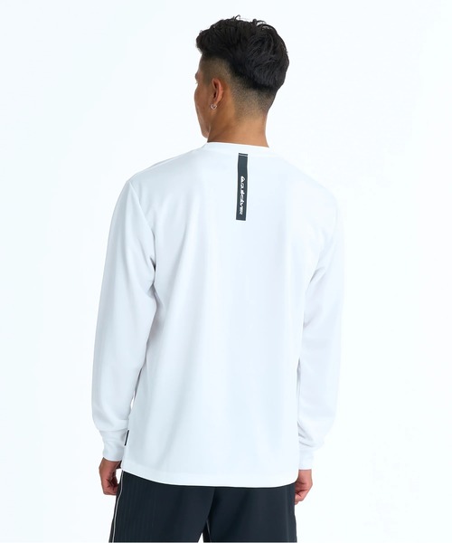 Quiksilver(クイックシルバー)の「QUIKSILVER メンズ/ユニセックス COMP LOGO LS 長袖サーフTシャツ UPF50+ ドライタッチ【2026年春夏モデル】/クイックシルバー水陸両用UVカット長袖速乾(Tシャツ/カットソー・メンズ・ブラック/ホワイト/カーキ・LARGE/SMALL/MEDIUM/X-LARGE)」の5枚目の写真