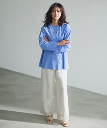 UNFILO | 【ウエストゴム】ボタニカル エンブロイダリー パンツ(その他パンツ)