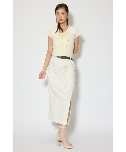 rienda（リエンダ）の「セーラーカラーデザインニットトップス 春服（ニット/セーター・レディース・イエロー/ブラック/マルチ・FREE）」の16枚目の写真