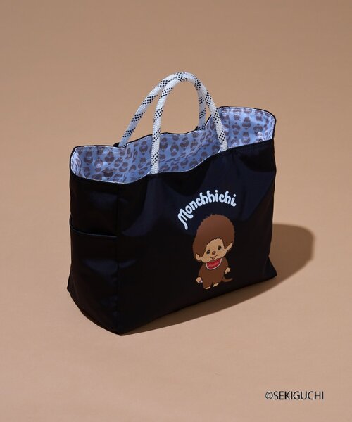 CIAOPANIC TYPY（チャオパニックティピー）の「:【モンチッチ】撥水ナイロンリバーシブル2WAYショルダーBAG（ショルダーバッグ・レディース・ブラック/サックスブルー/ブラウン・ONE SIZE）」の12枚目の写真